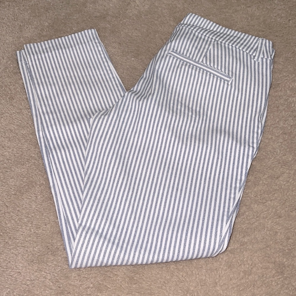Stripped pixie pants
